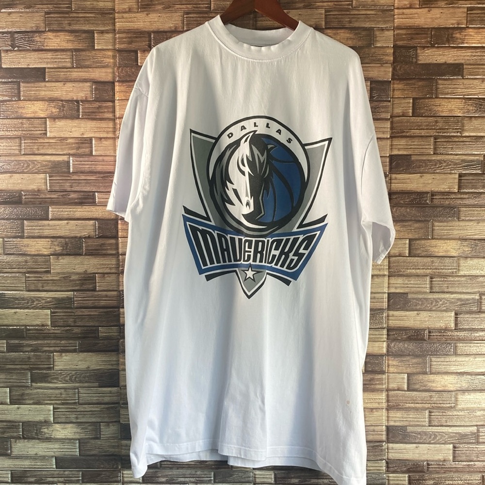 Mens 4XL White StreetGear Dirk Nowitzki T Shirt Pre Owned